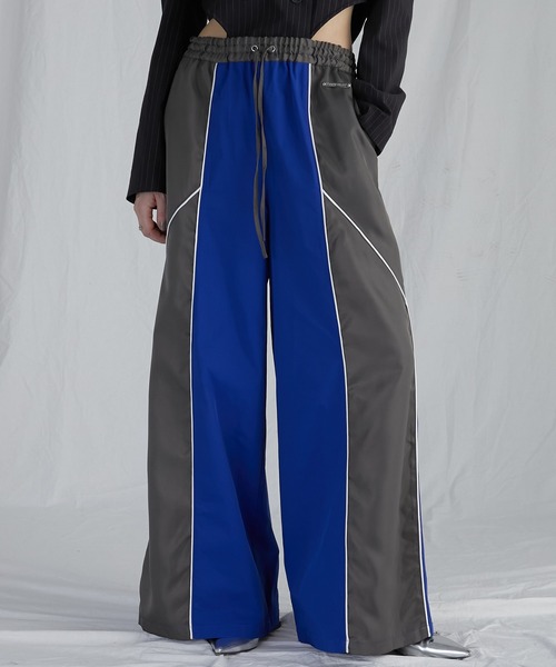 ㊱ 半額 新品 プランクプロジェクト Satin Track Pants BLK