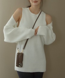 ACYM（アシーム）の「Twin borelo knit トップス（ニット/セーター）」