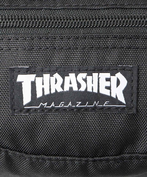 THRASHER(スラッシャー)の「撥水加工 ミニウエストポーチ BENCHMARKシリーズ(ボディバッグ/ウエストポーチ・メンズ・ブラック・FREE)」の9枚目の写真