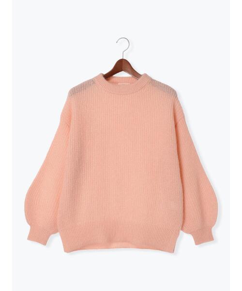 Te chichi（テチチ）の「エアリーシャギー畦ニットプルオーバー