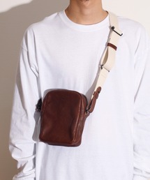 Butler Verner Sails バトラーバーナーセイルズ / Horse leather vertical shoulder 馬革縦型ショルダーバッグ / JA-2378-33