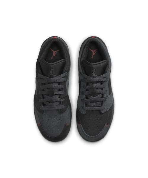 JORDAN BRAND（ジョーダンブランド）の「エア ジョーダン 1 LOW SE クラフト ジュニアシューズ / Air Jordan 1 Low SE Craft Big Kids' Shoes＜22.5-25cm 展開＞（スニーカー・キッズ・グレー系その他・23/23.5/24.5/24/22.5/25）」の11枚目の写真