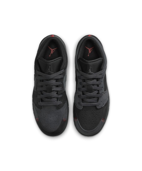 JORDAN BRAND（ジョーダンブランド）の「エア ジョーダン 1 LOW SE クラフト ジュニアシューズ / Air Jordan 1 Low SE Craft Big Kids' Shoes＜22.5-25cm 展開＞（スニーカー・キッズ・グレー系その他・23/23.5/24.5/24/22.5/25）」の4枚目の写真