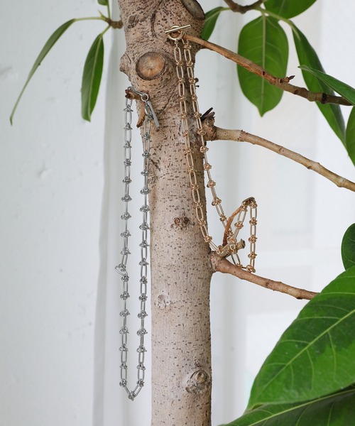 select MOCA（セレクトモカ）の「サークルゲージリングネックレス（ネックレス・レディース・シルバー/ゴールド・FREE）」の19枚目の写真