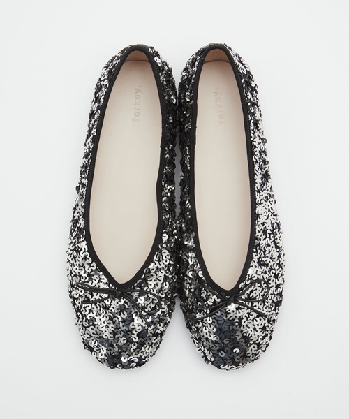 forksy.（フォルクシー）の「【forksy.】スパンコールバレエシューズ（バレエシューズ・レディース・ブラック/グリーン/パープル/ゴールド・LL/L/M/S）」の22枚目の写真