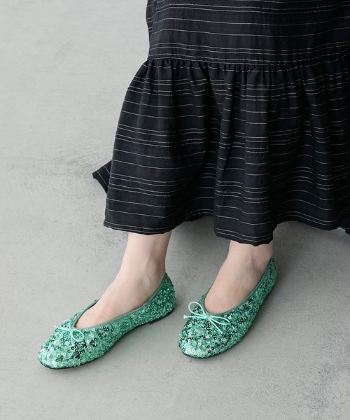 forksy.】スパンコールバレエシューズ forksy.│MONO-MART [モノマート