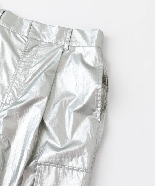 KBF（ケイビーエフ）の「ルーズカーゴパンツ（その他パンツ・レディース・シルバー/ネイビー/ホワイト・ONE）」の8枚目の写真