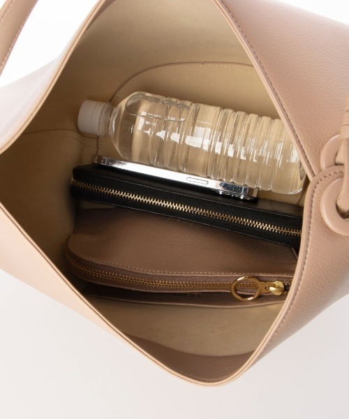 kakatoo（カカトゥ）の「カカトゥ kakatoo / ワンハンドルトートバッグ（トートバッグ・レディース・ブラック/ベージュ・FREE）」の13枚目の写真