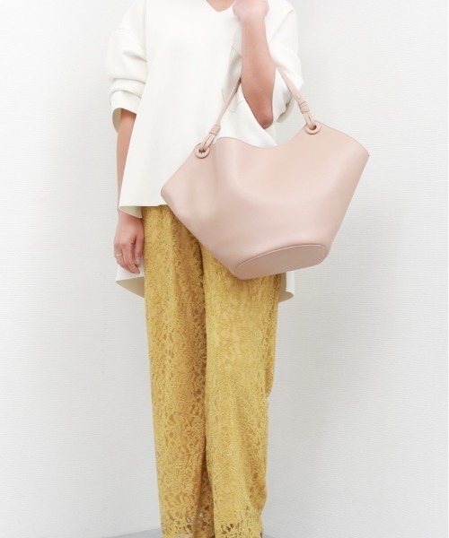 kakatoo（カカトゥ）の「カカトゥ kakatoo / ワンハンドルトートバッグ（トートバッグ・レディース・ブラック/ベージュ・FREE）」の16枚目の写真