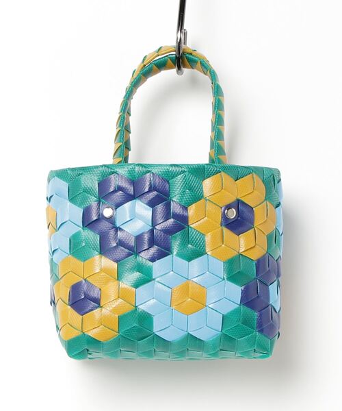 MARNI 黄緑 かごバッグ 保存袋付き MARNI 黄緑 かごバッグ 保存袋付き