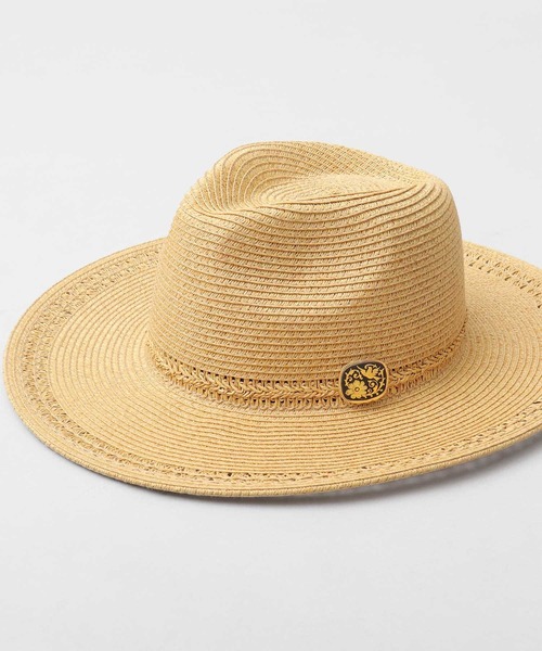 Basiquenti（ベーシックエンティ）の「Airway（通気性） ロングブリム ペーパー 中折れハット（ハット・メンズ・ナチュラル/ブラック/ベージュ/ホワイト・FREE）」の15枚目の写真