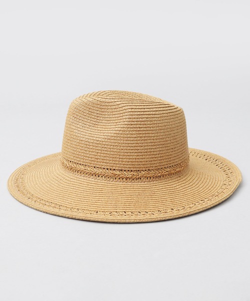 Basiquenti（ベーシックエンティ）の「Airway（通気性） ロングブリム ペーパー 中折れハット（ハット・メンズ・ナチュラル/ブラック/ベージュ/ホワイト・FREE）」の21枚目の写真