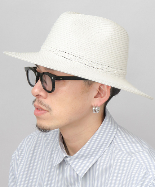 Airway（通気性） ロングブリム ペーパー 中折れハット（ハット