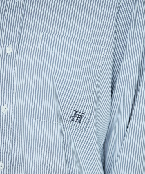 Formeque（フォルミーク）の「【Formeque】ワイドスリーブシャーリングシャツ（シャツ/ブラウス・レディース・ライトベージュ/グレー・FREE）」の19枚目の写真