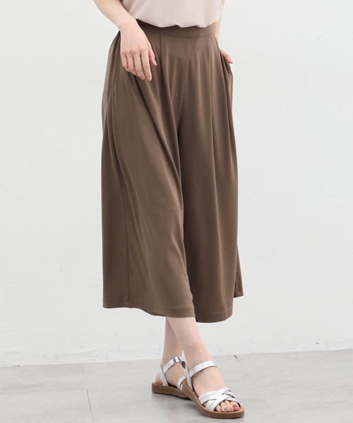 ブラウン系 ガウチョパンツ ブラウン系 ガウチョパンツ