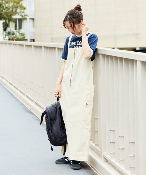 FREAK'S STORE Dickies ジャンスカ サロペット FREAK'S STORE（フリークスストア）の「Dickies × FREAK'S STORE