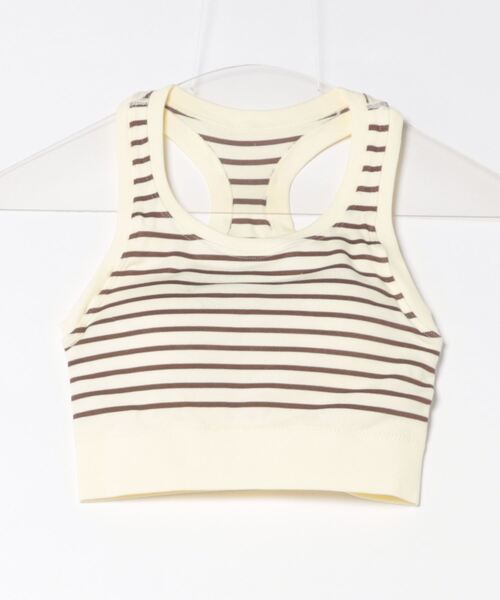 aimoha(アイモハ)の「ボーダーカップ付きタンクトップ(タンクトップ・レディース・ブラック/チョコ/レッド・SMALL/MEDIUM/LARGE)」の19枚目の写真