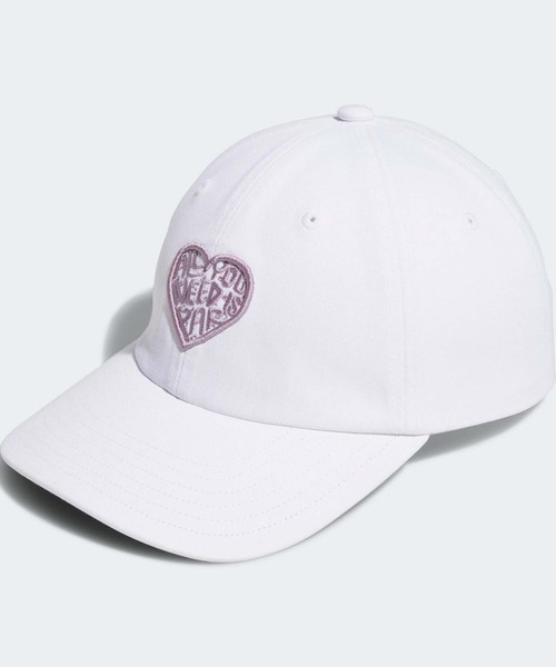 adidas（アディダス）の「ニードパー コットンキャップ【adidas Golf/アディダスゴルフ】（キャップ・レディース・レッド系その他/ダークグリーン/ホワイト・MEDIUM）」の2枚目の写真