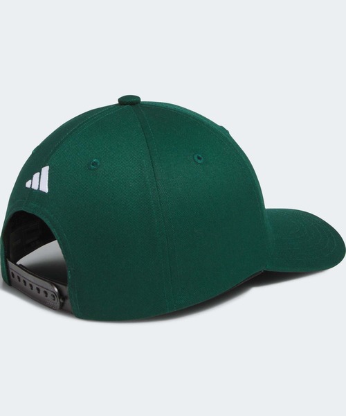 adidas（アディダス）の「ニードパー コットンキャップ【adidas Golf/アディダスゴルフ】（キャップ・レディース・レッド系その他/ダークグリーン/ホワイト・MEDIUM）」の7枚目の写真