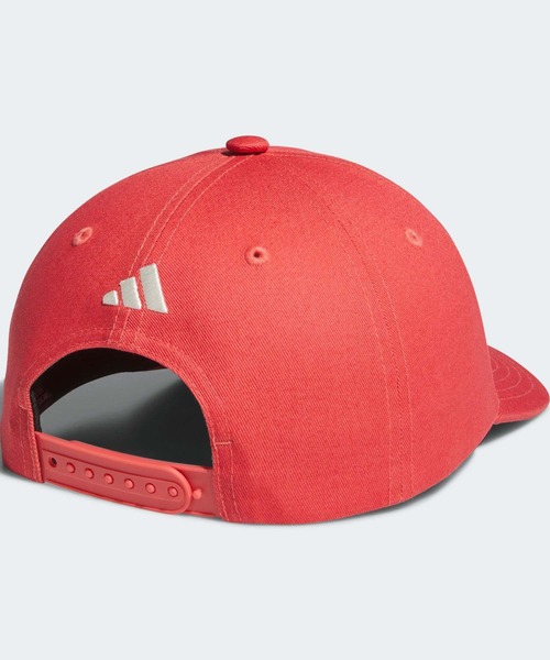 adidas（アディダス）の「ニードパー コットンキャップ【adidas Golf/アディダスゴルフ】（キャップ・レディース・レッド系その他/ダークグリーン/ホワイト・MEDIUM）」の10枚目の写真