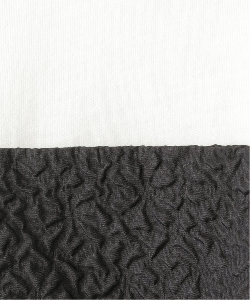 ikka（イッカ）の「フクレジャガードキャミドッキングプルオーバー（120~160cm）（Tシャツ/カットソー・キッズ・ブラック/ベージュ/ネイビー/ピンク/ミント/サックスブルー・120/130/140/150/160）」の12枚目の写真