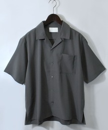 Starting Over | 24SS ビッグシルエット 半袖オープンカラーシャツ ユニセックス(シャツ/ブラウス)