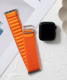 emonique（エモニーク）の「ナイロン製 Apple Watch Band スマートウォッチバンド【38/40/41/42/44/45/49mm対応】（デジタル腕時計）」
