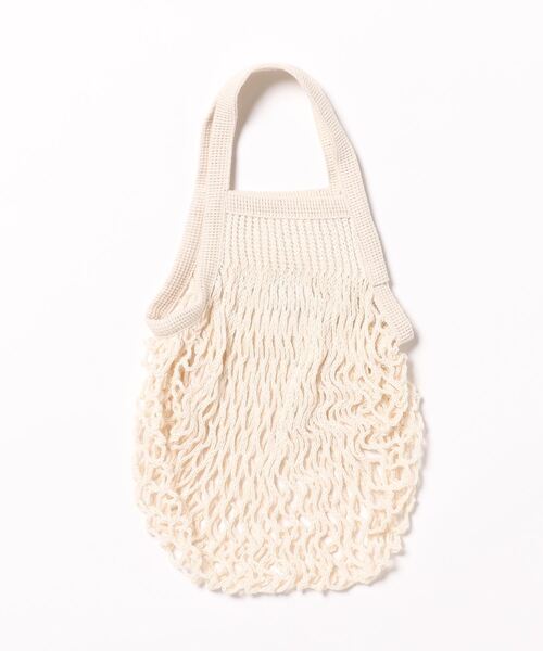 Filt（フィルト）の「【filt/フィルト】ネットバッグ　エコバッグ（エコバッグ/サブバッグ・レディース・ダークグレー/ネイビー/レッド/ライトグレー/ライトグリーン/オフホワイト/シルバー/ブラック/オリーブ・FREE）」の11枚目の写真