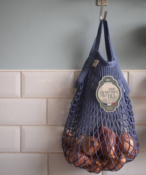 Filt（フィルト）の「【filt/フィルト】ネットバッグ　エコバッグ（エコバッグ/サブバッグ・レディース・ダークグレー/ネイビー/レッド/ライトグレー/ライトグリーン/オフホワイト/シルバー/ブラック/オリーブ・FREE）」の4枚目の写真
