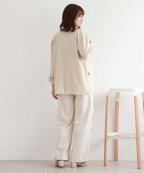 archives(アルシーヴ)の「H/Wタックパラシュートパンツ(カーゴパンツ・レディース・グレー/ブラック/アイボリー・MEDIUM)」の10枚目の写真