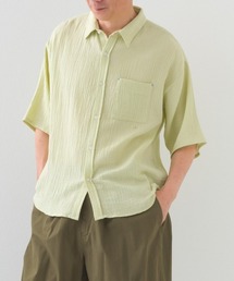 OMNES | メンズダブルガーゼ半袖シャツ(シャツ/ブラウス)