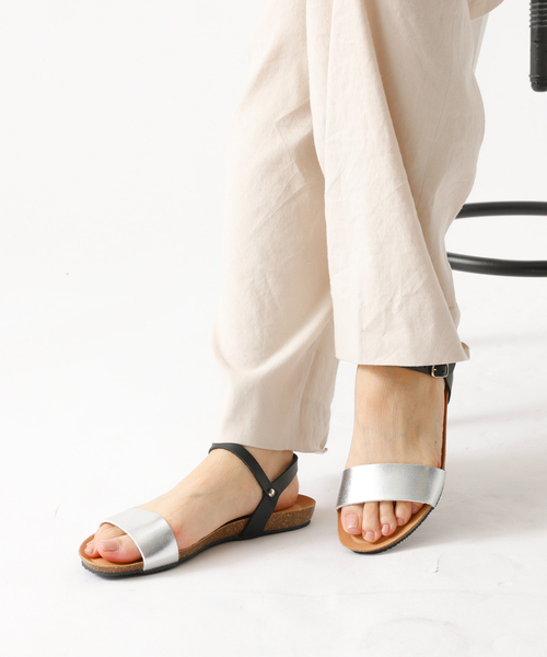 PLAKTON（プラクトン）の「追加2【PLAKTON/プラクトン】ストラップサンダル（サンダル・レディース・ベージュ/ブラック/シルバー・38/39/35/36/37）」の21枚目の写真