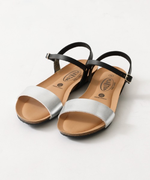 PLAKTON（プラクトン）の「追加2【PLAKTON/プラクトン】ストラップサンダル（サンダル・レディース・ベージュ/ブラック/シルバー・38/39/35/36/37）」の10枚目の写真