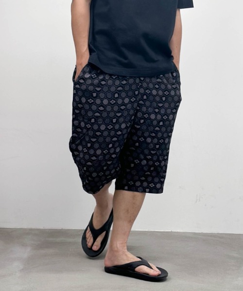 NAVY(ネイビー)の「接触冷感ゆったり快適なレーヨンショーツ/ステテコ(その他パンツ・メンズ・ネイビー系1/グレー系2/ブラック系2/ブラック系1/グレー系1/ブラック系3/レッド系1/ネイビー系4/ネイビー系3/ネイビー系2・M/XL/L)」の3枚目の写真