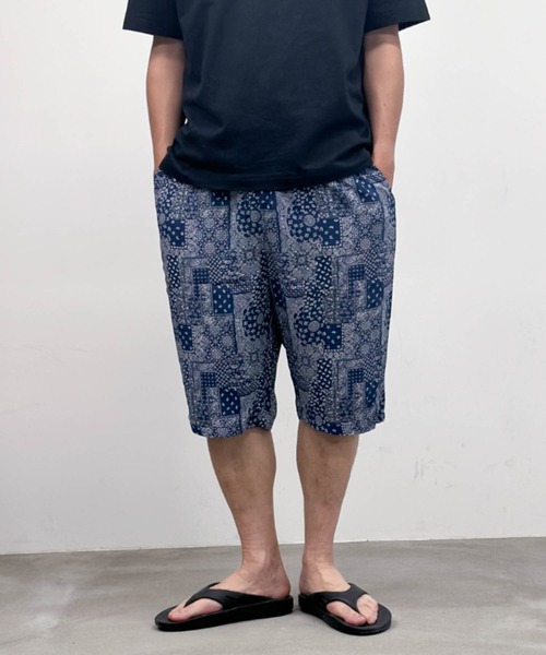 NAVY(ネイビー)の「接触冷感ゆったり快適なレーヨンショーツ/ステテコ(その他パンツ・メンズ・ネイビー系1/グレー系2/ブラック系2/ブラック系1/グレー系1/ブラック系3/レッド系1/ネイビー系4/ネイビー系3/ネイビー系2・M/XL/L)」の7枚目の写真