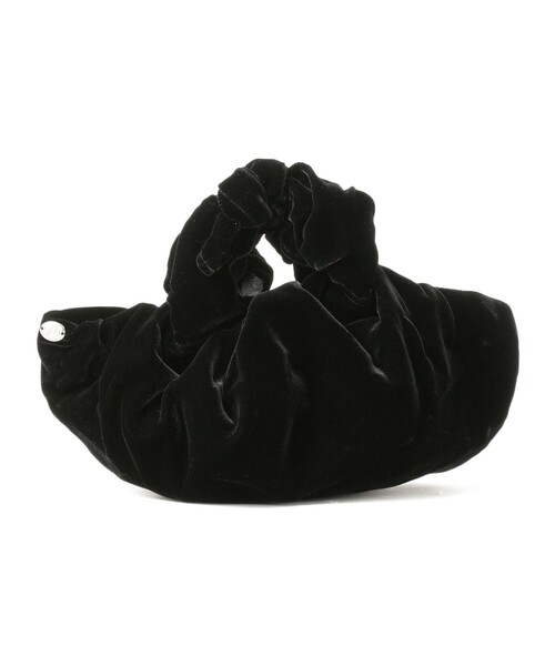 Demi-Luxe BEAMS(デミルクス ビームス)の「PAPYRUS × Demi-Luxe BEAMS / Candy Wrapper ベルベット ハンドバッグ M(トートバッグ・レディース・ブラック/レッド・ONE SIZE)」の14枚目の写真