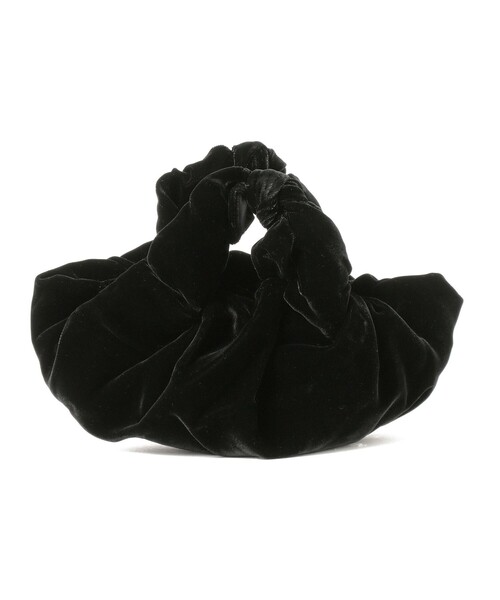 Demi-Luxe BEAMS(デミルクス ビームス)の「PAPYRUS × Demi-Luxe BEAMS / Candy Wrapper ベルベット ハンドバッグ M(トートバッグ・レディース・ブラック/レッド・ONE SIZE)」の15枚目の写真