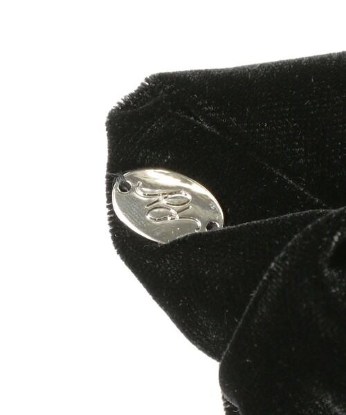 Demi-Luxe BEAMS(デミルクス ビームス)の「PAPYRUS × Demi-Luxe BEAMS / Candy Wrapper ベルベット ハンドバッグ M(トートバッグ・レディース・ブラック/レッド・ONE SIZE)」の16枚目の写真