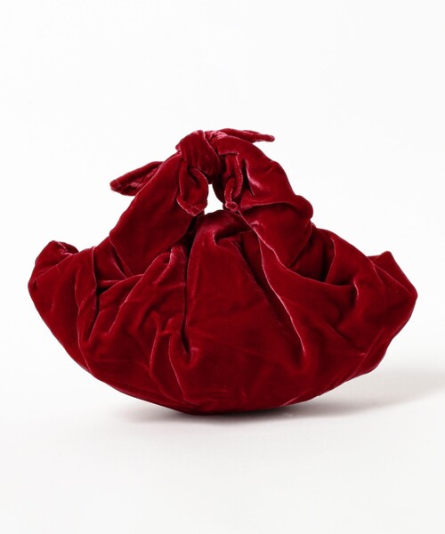 Demi-Luxe BEAMS(デミルクス ビームス)の「PAPYRUS × Demi-Luxe BEAMS / Candy Wrapper ベルベット ハンドバッグ M(トートバッグ・レディース・ブラック/レッド・ONE SIZE)」の20枚目の写真