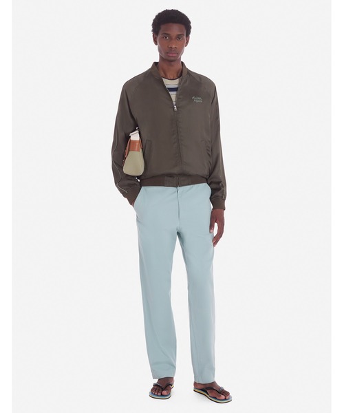 Maison Kitsune（メゾンキツネ）の「TEDDY JACKET（スタジャン・メンズ・ダークカーキ・S/M/L/XS）」の5枚目の写真