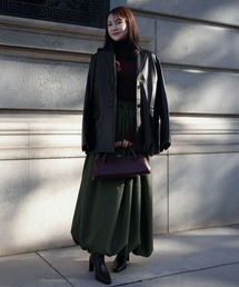 BLANC FICELLE（ブランフィセル）の「バルーンスカート　ロング丈（スカート）」