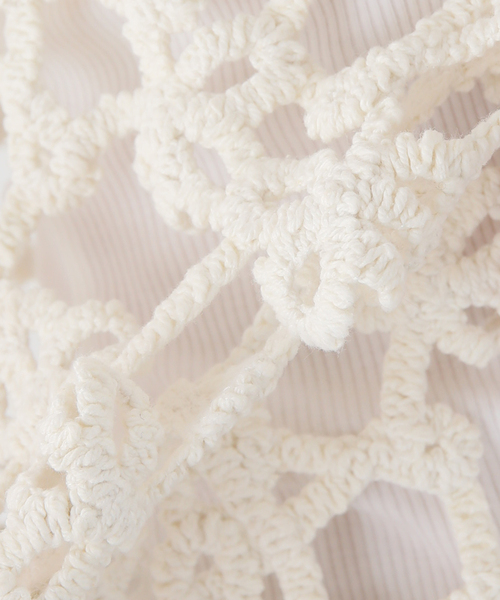 セール】エンブロイダリーショートジレ（ベスト）｜Spick & Span