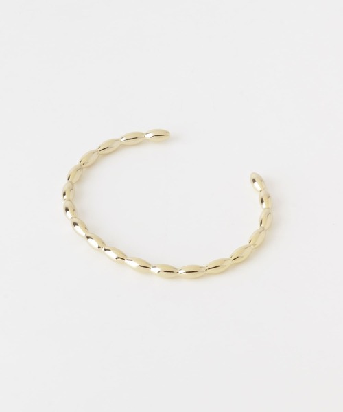 URBAN RESEARCH Sonny Label(アーバンリサーチサニーレーベル)の「スリムメタルバングル(ブレスレット・レディース・ゴールド/シルバー・ONE)」の4枚目の写真