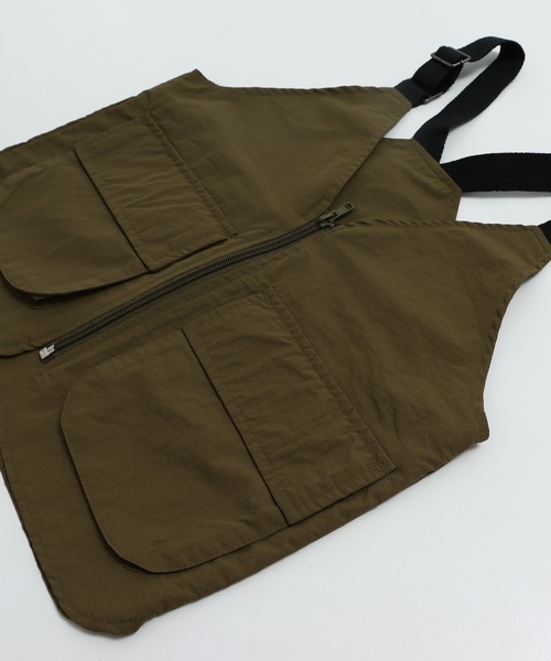 chil2（チルツー）の「アウトドアベスト（ベスト・キッズ・カーキ/ブラック/クリーム・160cm/140cm/120cm）」の11枚目の写真