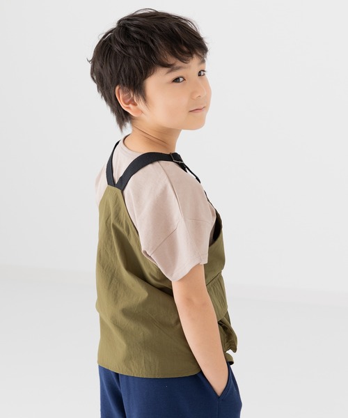chil2（チルツー）の「アウトドアベスト（ベスト・キッズ・カーキ/ブラック/クリーム・160cm/140cm/120cm）」の22枚目の写真
