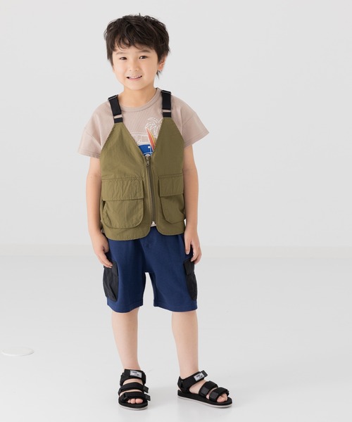 chil2（チルツー）の「アウトドアベスト（ベスト・キッズ・カーキ/ブラック/クリーム・160cm/140cm/120cm）」の21枚目の写真
