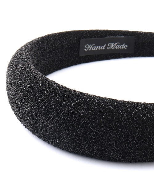 VIS(ビス)の「ラメニットカチューシャ(カチューシャ・レディース・ブラック/グレー・FREE)」の10枚目の写真