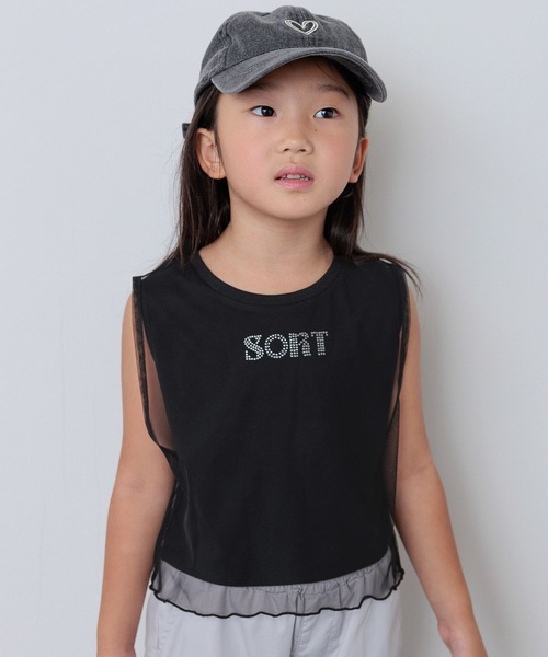 repipi armario（レピピ アルマリオ）の「【10C REPIPI】ハートシシュウキャップ（キャップ・キッズ・ブルー系その他/ブラック系その他・FREE）」の15枚目の写真