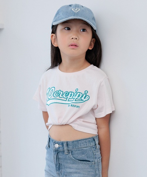 repipi armario（レピピ アルマリオ）の「【10C REPIPI】ハートシシュウキャップ（キャップ・キッズ・ブルー系その他/ブラック系その他・FREE）」の20枚目の写真