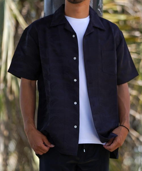 リーフ/J ショートシャツ（シャツ/ブラウス）｜adamsJUGGLER（アダムスジャグラー）